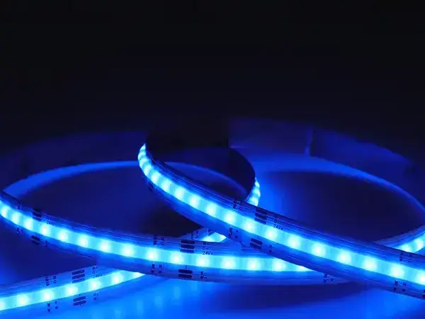 RGBW-COB-led-strip-light-blue