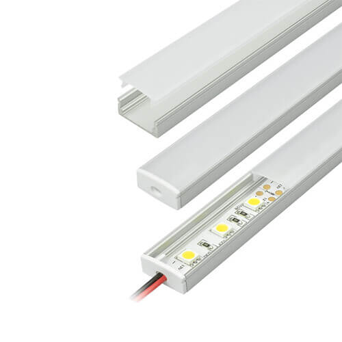 full length LED aluminum profile sample