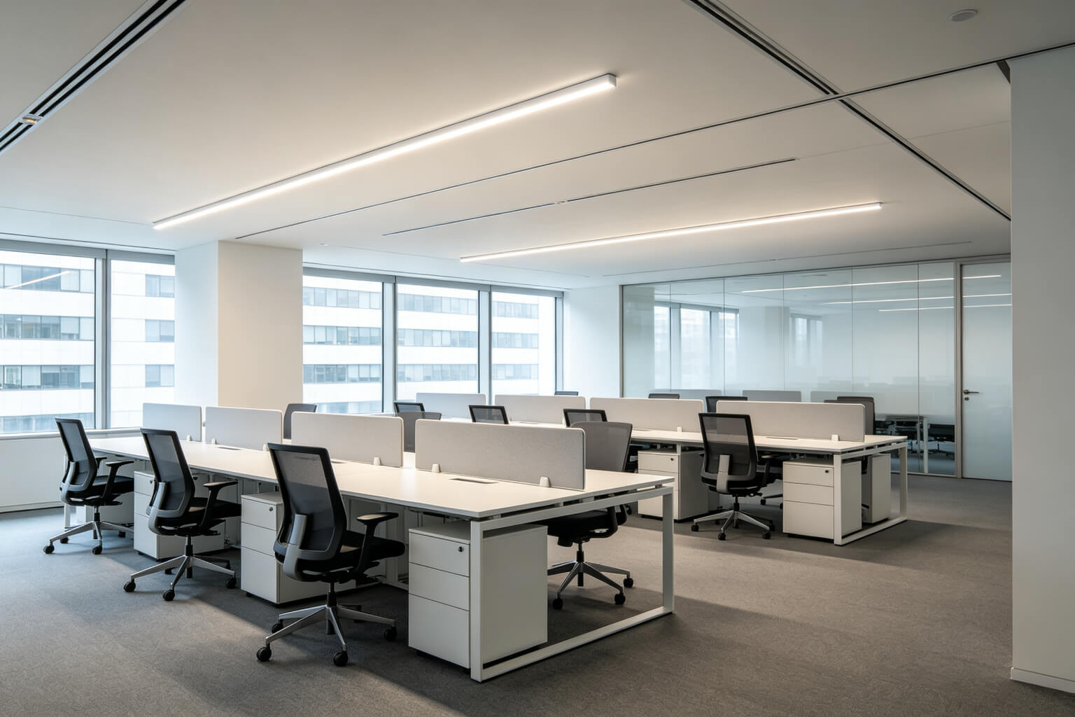 Aluminum LED Profile for Office Lighting